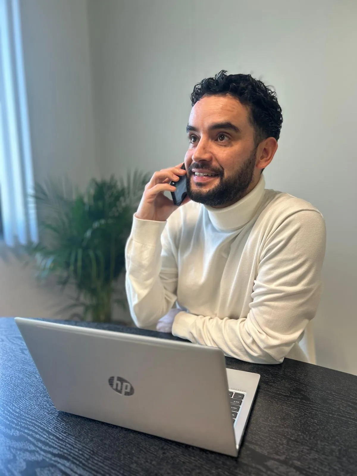 Consultant van 8Days aan het werk
